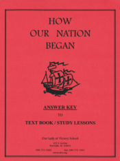 How Our Nation Began Text Book Answer Key